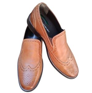 Nunn Bush men's leather oxford loafers SZ. 9